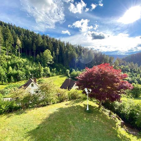Ferienwohnung Zur Bierliebe - Mit Toller Aussicht Im Herzen Des Schwarzwaldes Hornberg Buitenkant foto