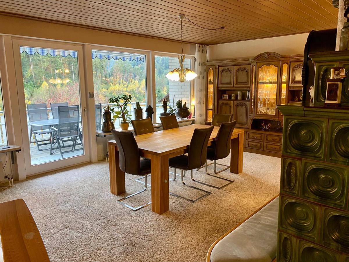 Ferienwohnung Zur Bierliebe - Mit Toller Aussicht Im Herzen Des Schwarzwaldes Hornberg Buitenkant foto