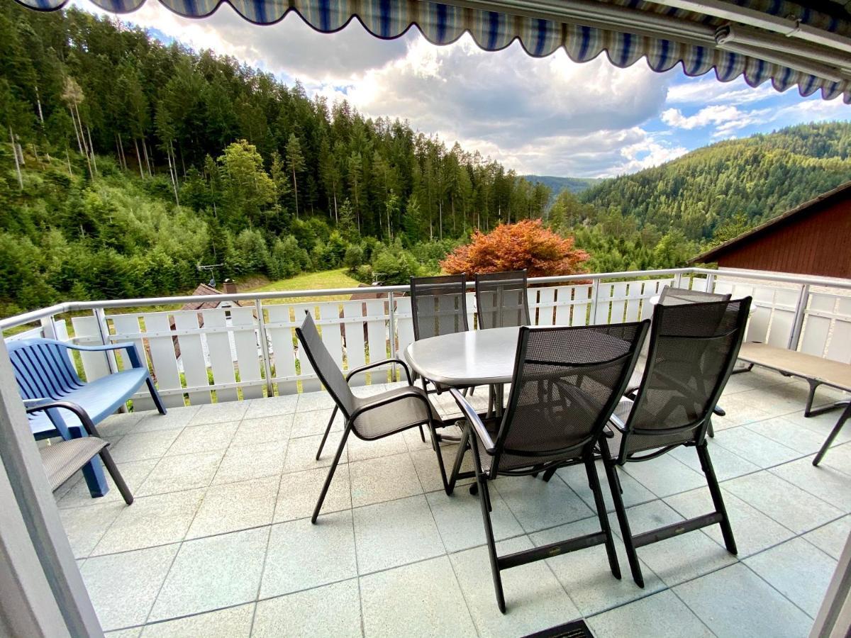 Ferienwohnung Zur Bierliebe - Mit Toller Aussicht Im Herzen Des Schwarzwaldes Hornberg Buitenkant foto